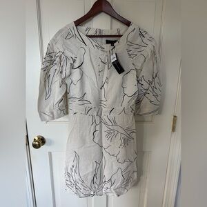 Banana Republic Factory Linen Mini Dress Size 4